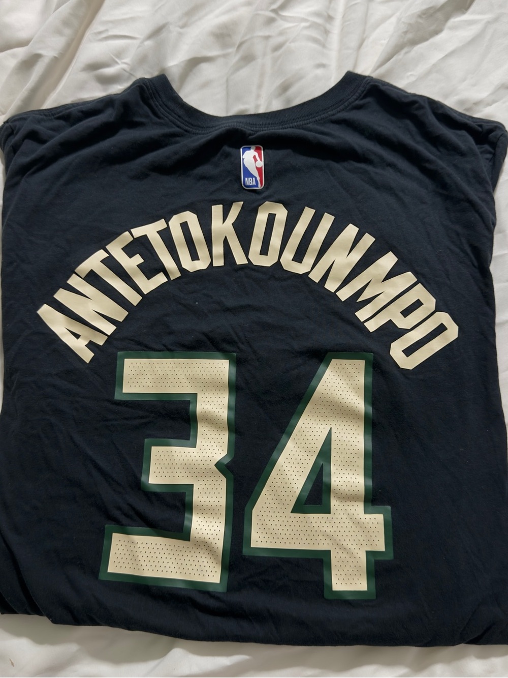 NBA Giannis Antetokounmpo #34 Kids Black Basketball Jersey